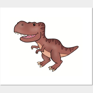 Cute t-rex Posters and Art